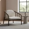 wooden chair in modern room