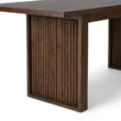 mid close view showing table flutted legs