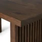 close view of table top edge