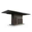 lower angled view showing table base