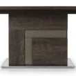 front view of table base
