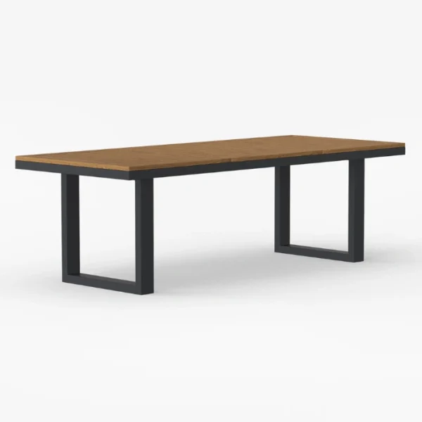 Quartz Dining Set - Table angled view of dining table