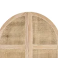 Rattanix wardrobe arched top cane and rattan door design close up