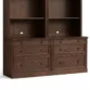 mid close view of bookcase
