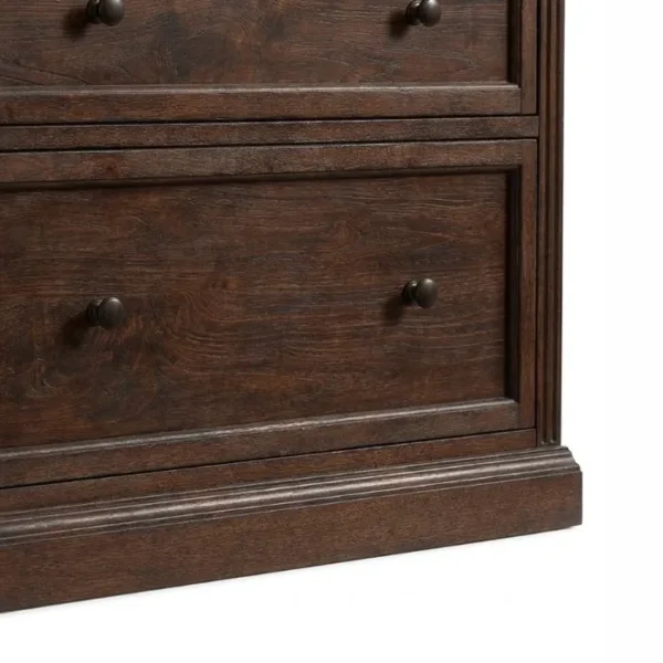 Stalwart File Cabinet - Brown Wash (6)_11zon cabinet base view showing lower drawer