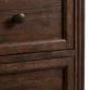 close view of mid drawers detailing.