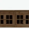 middle drawers of media console