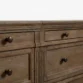 close view showing top drawers.