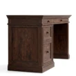 side profile view of writing desk