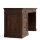 side profile view of writing desk