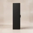 Side profile of the Tressel wardrobe showing its 62 cm depth