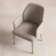 SoftPier armchair showing padded seat, curved back and side panels