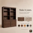 Stalwart Bookshelf Cabinet custom finish and colour options by ROCO
