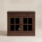 Stalwart Glass Door Cabinet