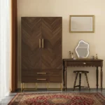 Brunel 2-Door Wooden Wardrobe