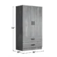 Frost Wardrobe - Grey (7)