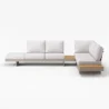 sectional sofa front view