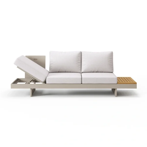 Nookline Outdoor Sectional sofa (6) 1 sectional piece front view