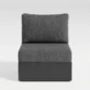 front view of upholstered single seater chair