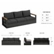Reefline 3-seater sofa dimensions: 95.7 by 32.7 by 33.9 inches