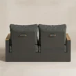 Rear view showing Reefline sofa back panels and pull handles
