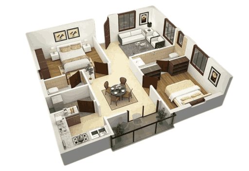 ROCO bedroom interior design project